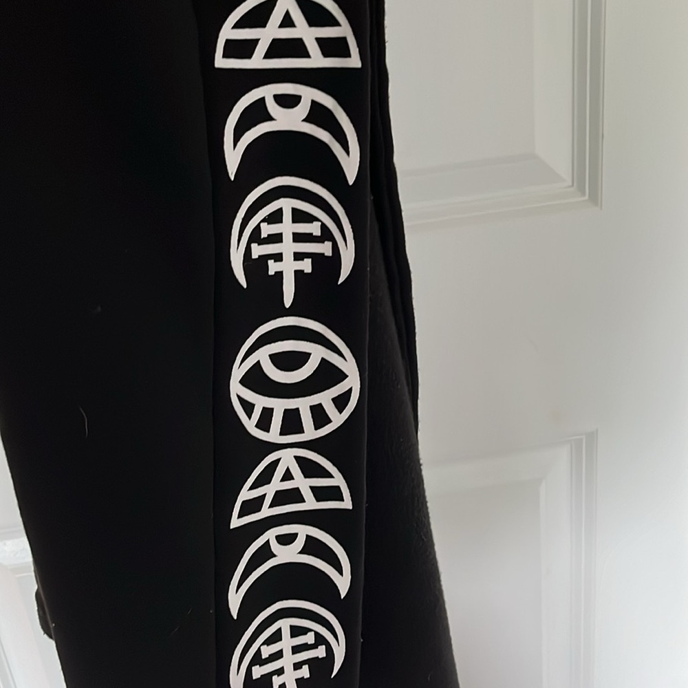 🧿 EVIL EYE 🪬 MOON 🌚 WICCAN CARDIGAN🧙🏻‍♀️🐈‍⬛sz.MEDIUM - Picture 13 of 13